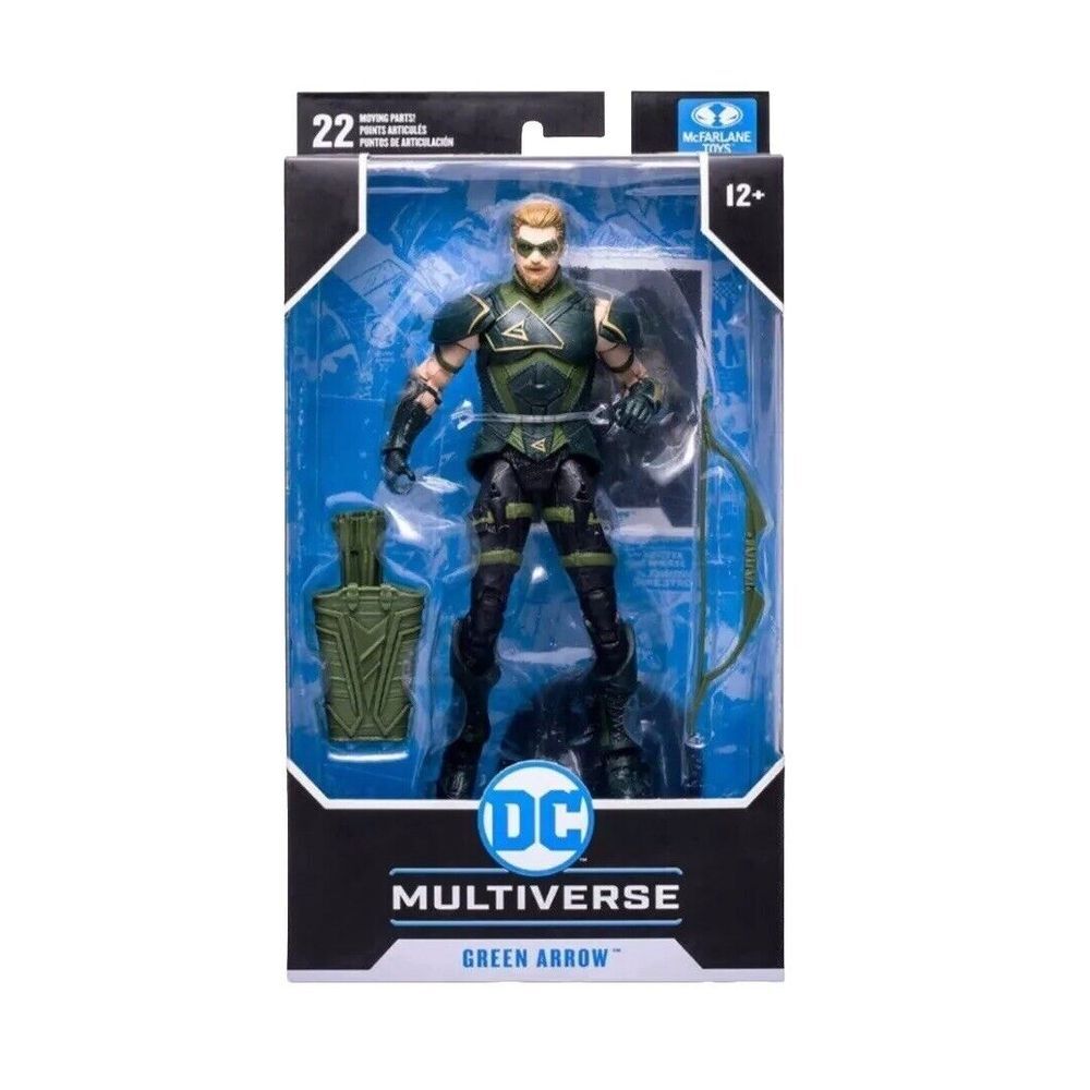 McFarlane Toys DC Multiverse Green Arrow Injustice 2 7" 22 Moving Parts. NIB - Picture 1 of 4